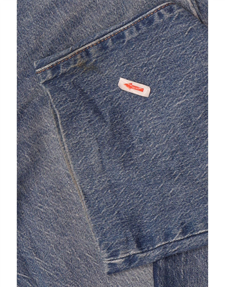 Мужские зауженные джинсы Levi's 502 W40 L33, синий хлопок