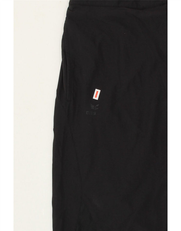 ERIMA Mens Tracksuit Trousers Medium  Black Nylon Vintage Erima and Second-Hand Erima from Messina Hembry 