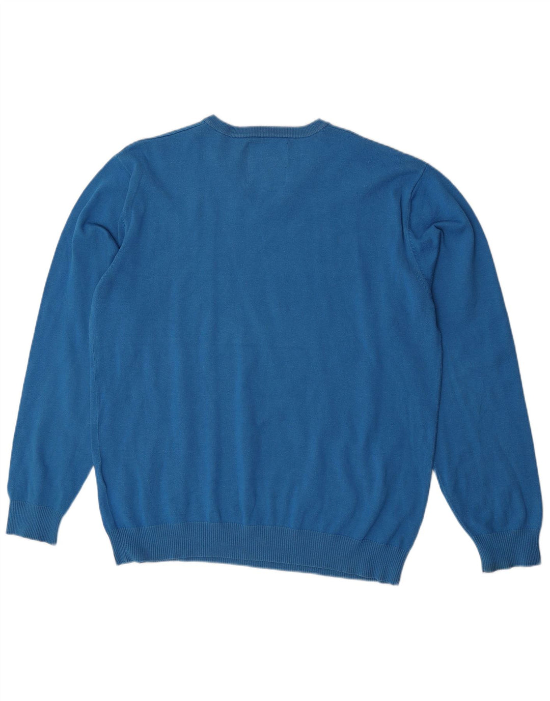 Мужской джемпер с v-образным вырезом Jack & Jones 2XL, синий акрил