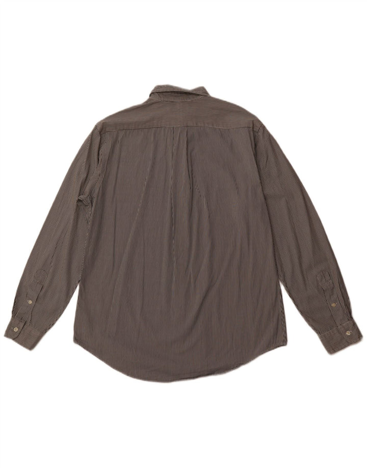 Мужская рубашка на заказ POLO RALPH LAUREN, большая черная полоска, хлопок