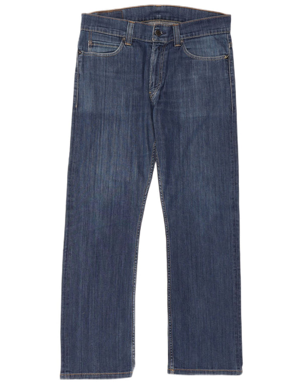 Мужские прямые джинсы Levi's 506 W34 L34 синие, хлопок