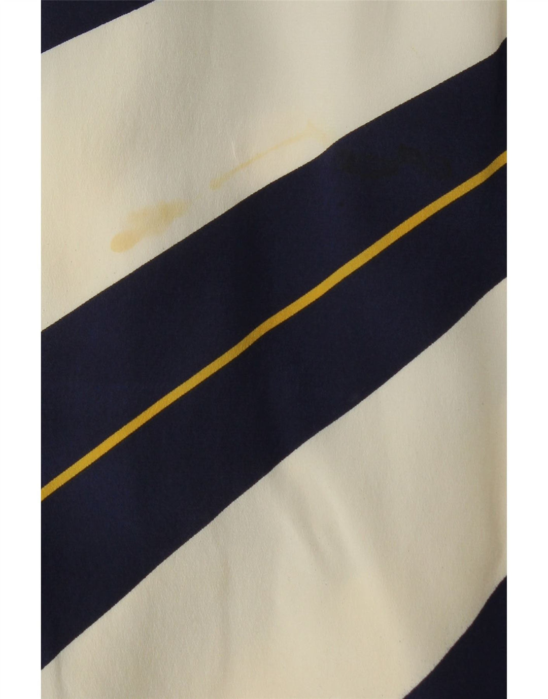 ВИНТАЖНОЕ женское платье А-силуэта с длинным рукавом IT 42, средний темно-синий в полоску