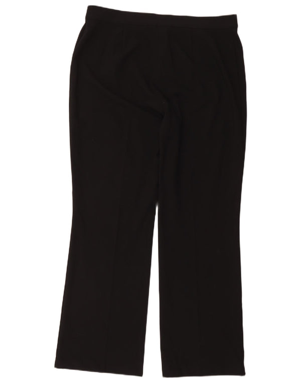 Женские повседневные брюки Marks & Spencer Bootcut UK 18 XL W38 L31 черные