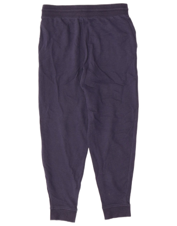 Marks & Spencer Womens Tracksuit Trousers Joggers UK 10 Small Navy Blue