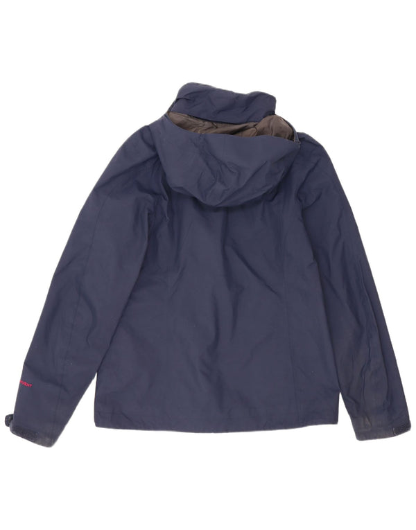Женская оверсайз-дождевик с капюшоном The North Face UK 10, маленькая, темно-синяя