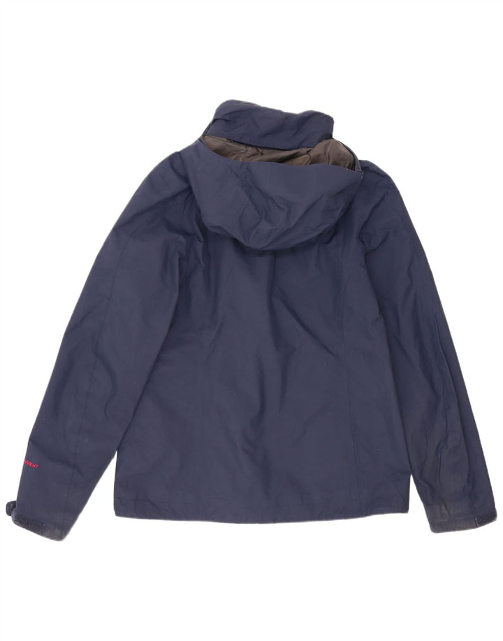 Женская оверсайз-дождевик с капюшоном The North Face UK 10, маленькая, темно-синяя