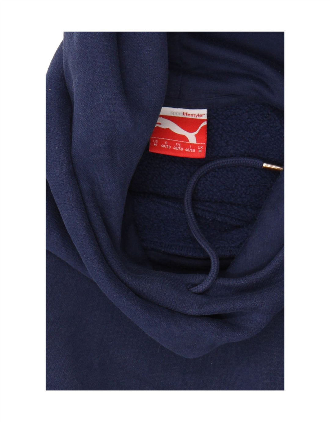 Мужской джемпер с капюшоном Puma средний синий