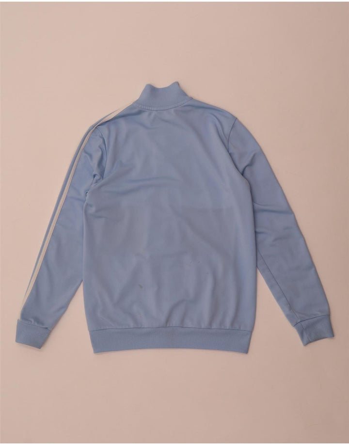Спортивный костюм Adidas для мальчиков, верхняя куртка 13–14 лет, синяя, полиэстер с цветными блоками