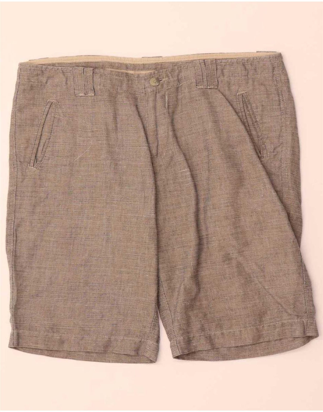 BENETTON Mens Chino Shorts W32 Medium  Grey