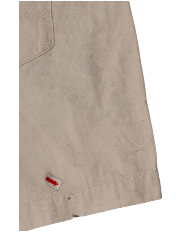 TIMBERLAND Mens Coupe Standard Regular Fit Chino Shorts W35 Large White