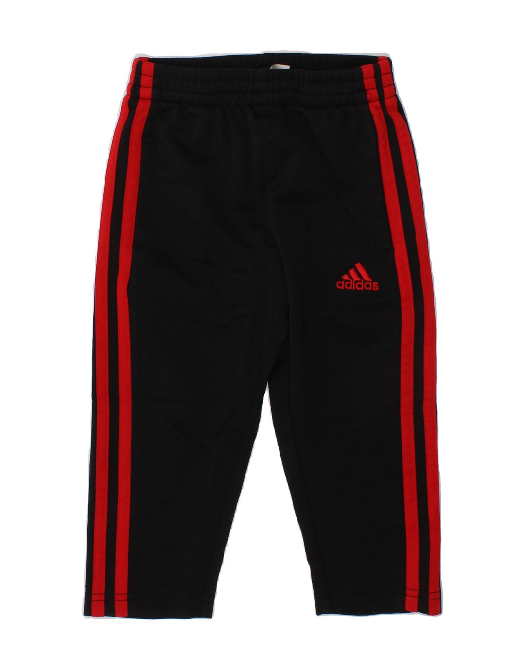 ADIDAS Baby Boys Tracksuit Trousers 18-24 Months Black Polyester Vintage Adidas and Second-Hand Adidas from Messina Hembry 