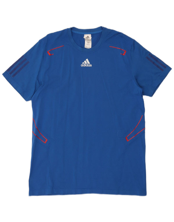 Мужская футболка Adidas Climacool Top XL Синий Полиамид