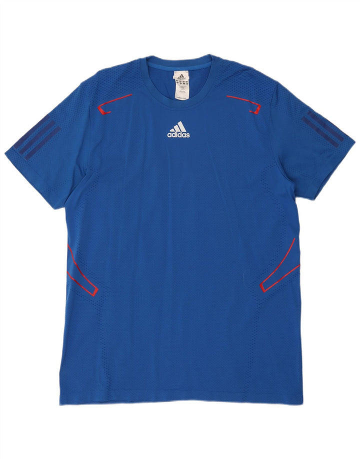 Мужская футболка Adidas Climacool Top XL Синий Полиамид
