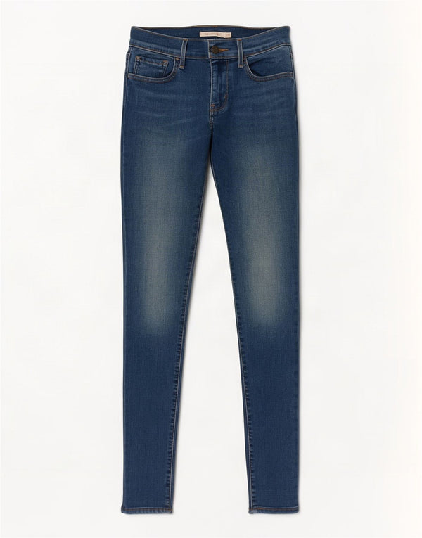 Женские джинсы Levi's 710 Super Skinny W28 L32 синие, хлопок