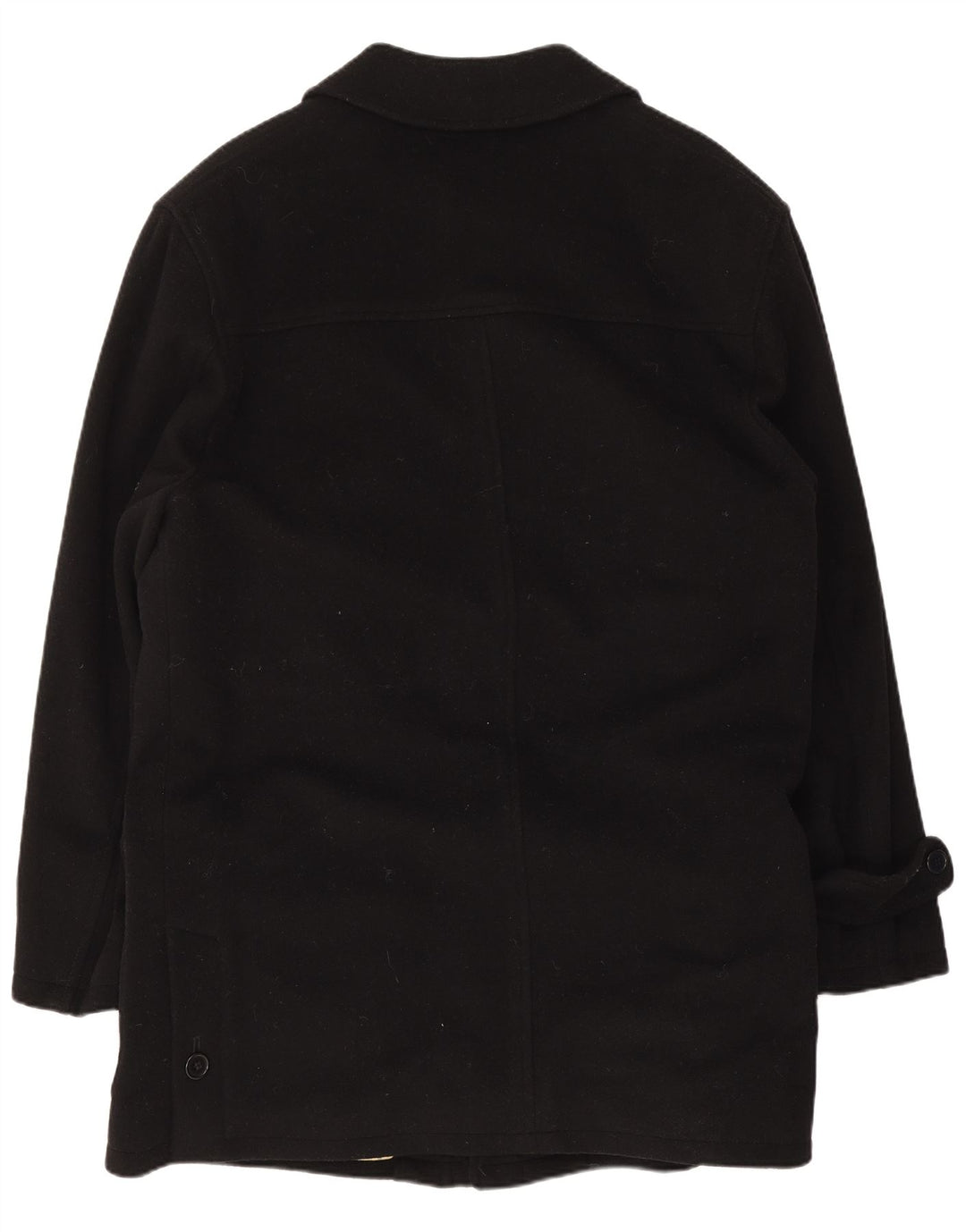 Мужское пальто Pierre Cardin IT 50, большое, черное, шерстяное