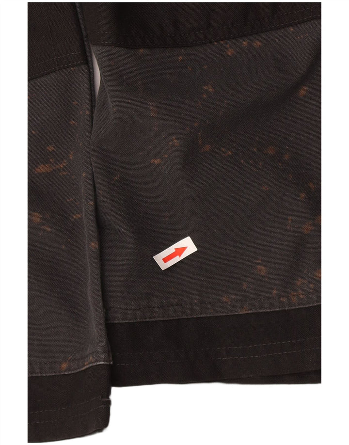 Мужские прямые брюки-карго Dickies W30 L28, серые, полиэстер с цветными блоками