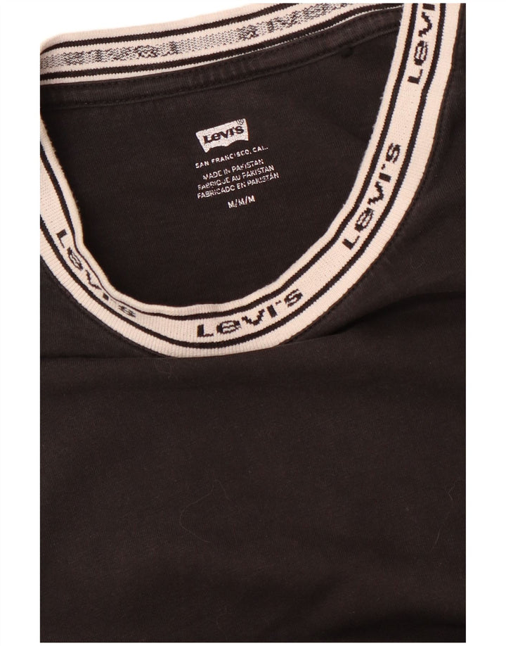 Женская футболка с рисунком LEVI'S Top UK 14 Medium Black