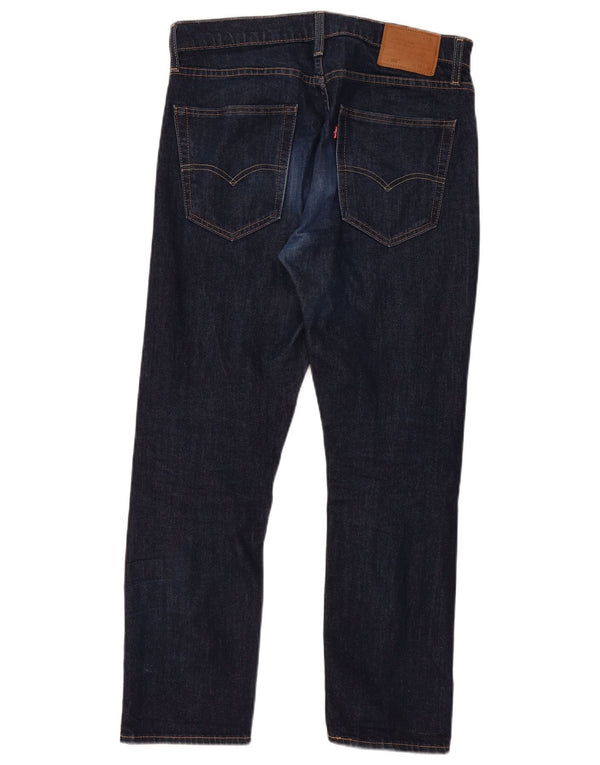 Женские прямые джинсы Levi's 502 W32 L30 темно-синие