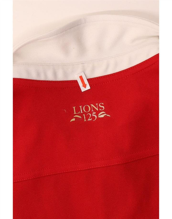 ADIDAS Boys Australia 2013 Рубашка-поло с рисунком 9-10 лет, красный полиэстер