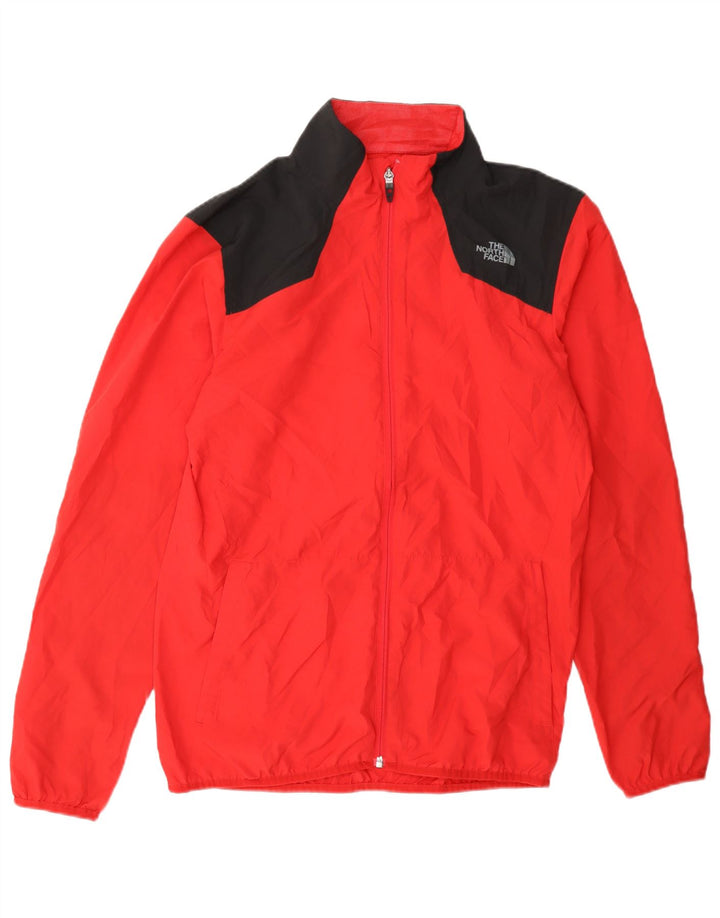 Мужской спортивный костюм The North Face, верхняя куртка, маленький красный полиэстер с цветными блоками