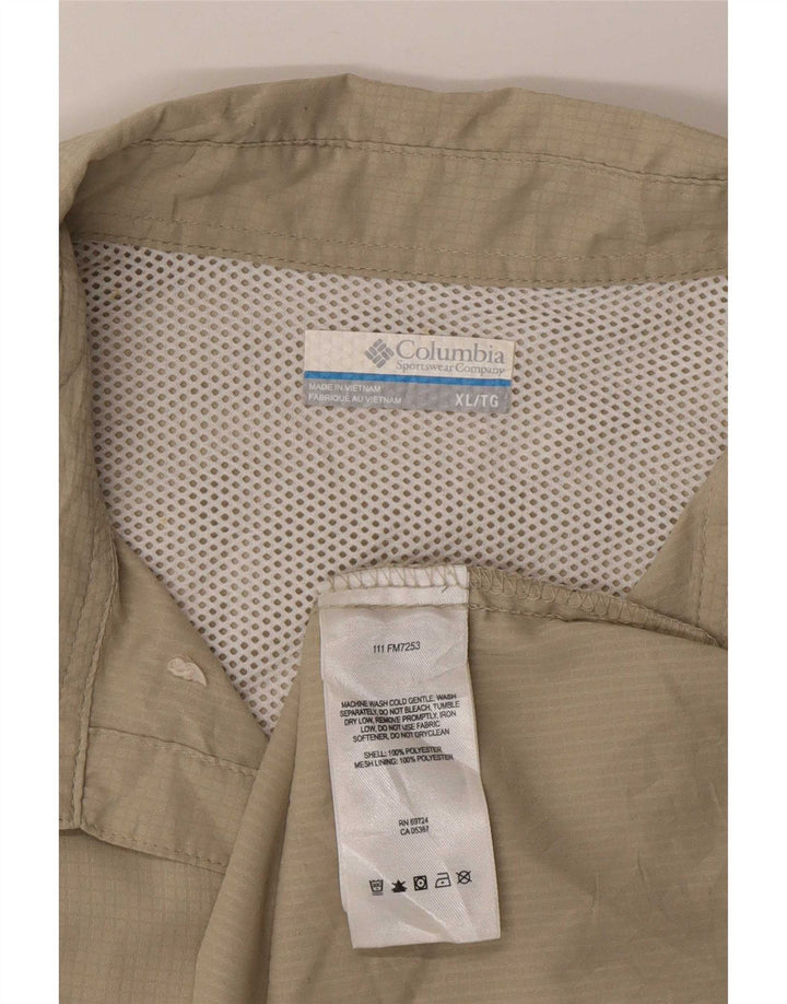Мужская рубашка Columbia Omni-Shade XL, хаки, полиэстер
