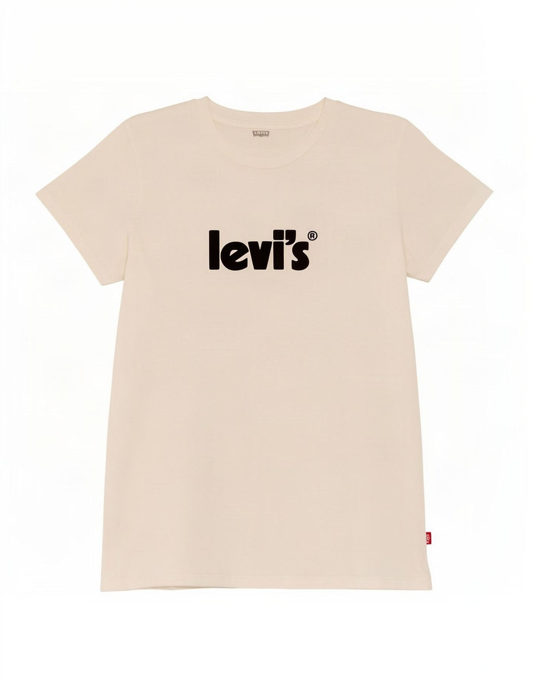 Мужская футболка с рисунком Levi's, маленький белый хлопок