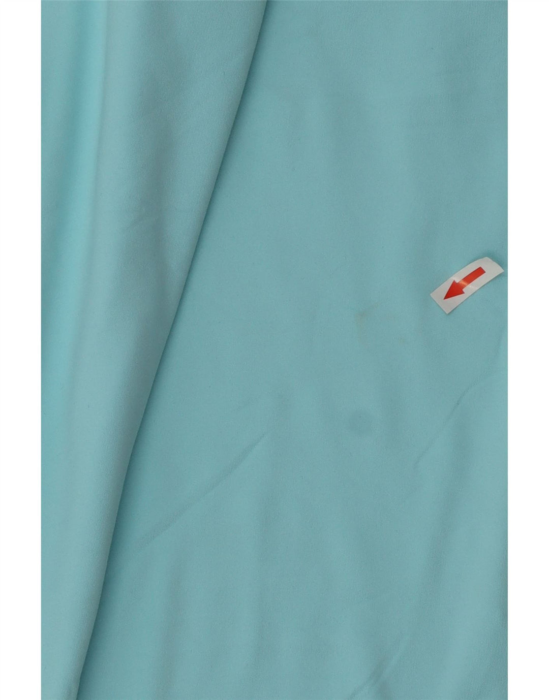 Женский топ с капюшоном NIKE Dri Fit с длинным рукавом UK 10, маленький синий полиэстер