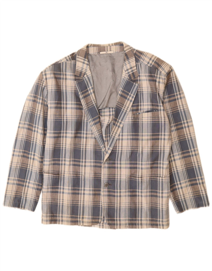 Мужской пиджак на двух пуговицах Valentino UK 40, большой серый