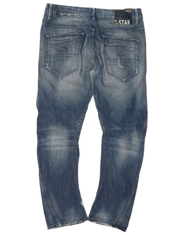 Мужские узкие джинсы G-Star Banana W36 L32, синий хлопок