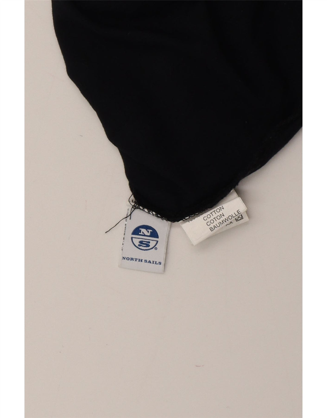 NORTH SAILS Мужской топ с длинным рукавом и рисунком, большой размер, темно-синий, хлопок