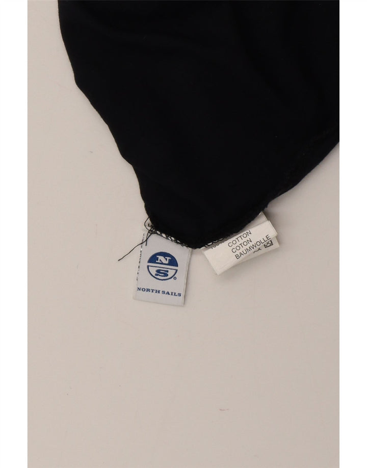 NORTH SAILS Мужской топ с длинным рукавом и рисунком, большой размер, темно-синий, хлопок