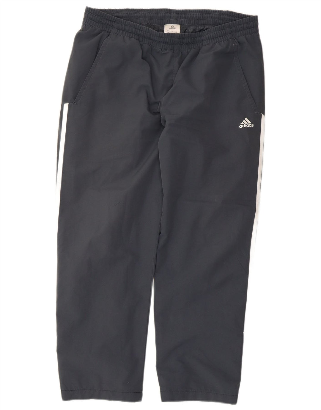 Мужские спортивные брюки Adidas UK 42/44, большой серый полиэстер