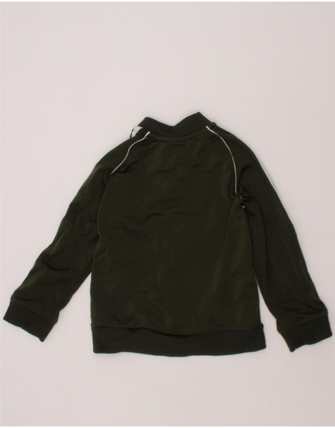 ADIDAS Boys Tracksuit Top Jacket 3-4 Years Khaki Polyester Vintage Adidas and Second-Hand Adidas from Messina Hembry 