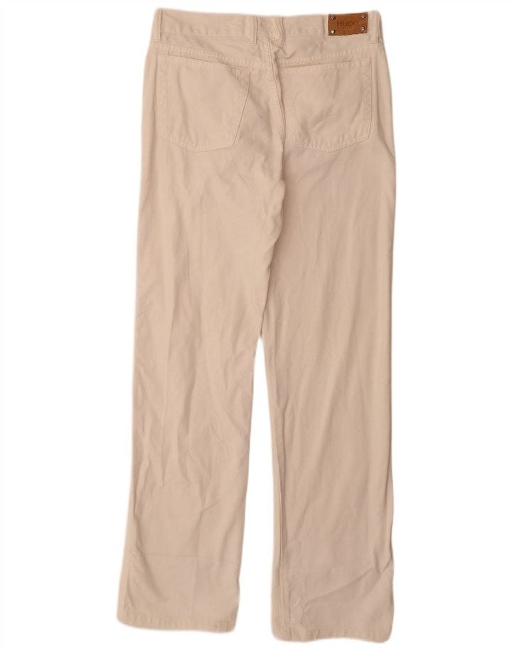 Мужские прямые джинсы Hugo Boss W32 L34 Off White Cotton