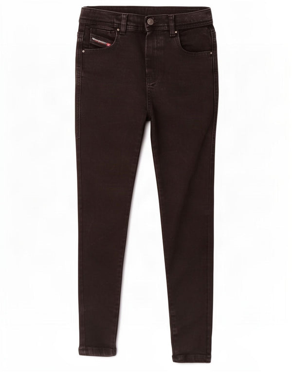 Diesel Girls Skinny Jeans 11-12 Years W24 L25 Black Cotton