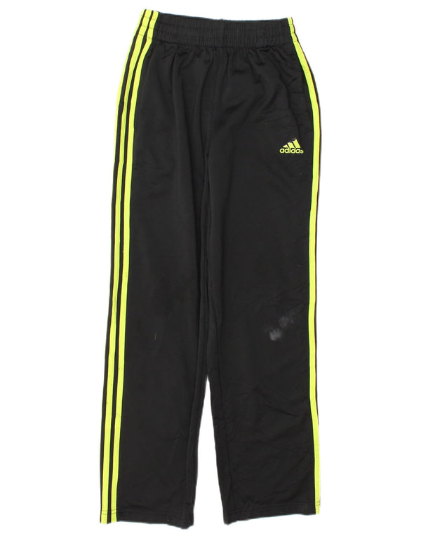 Спортивный костюм Adidas для мальчиков, брюки для бега, 10–11 лет, средний черный, полиэстер