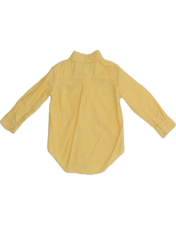 CHAPS Boys Shirt 2-3 Years Yellow Cotton Vintage Chaps and Second-Hand Chaps from Messina Hembry 