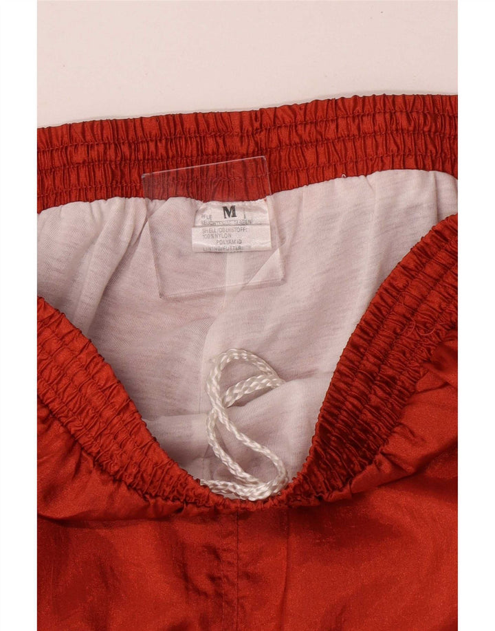 Мужские спортивные брюки VINTAGE, джоггеры, средний оранжевый нейлон