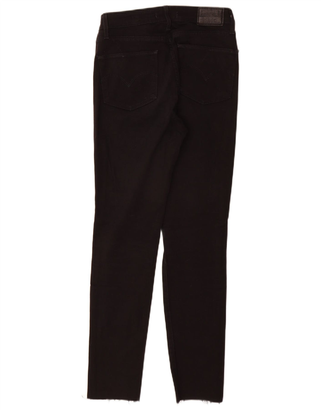 Женские джинсы скинни LEVI'S 721 с высокой посадкой W27 L28, черный хлопок