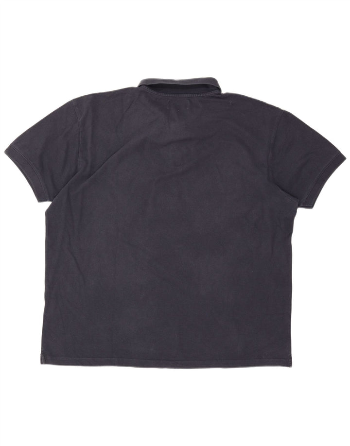 Мужская рубашка поло Marlboro Classics 4XL темно-синяя