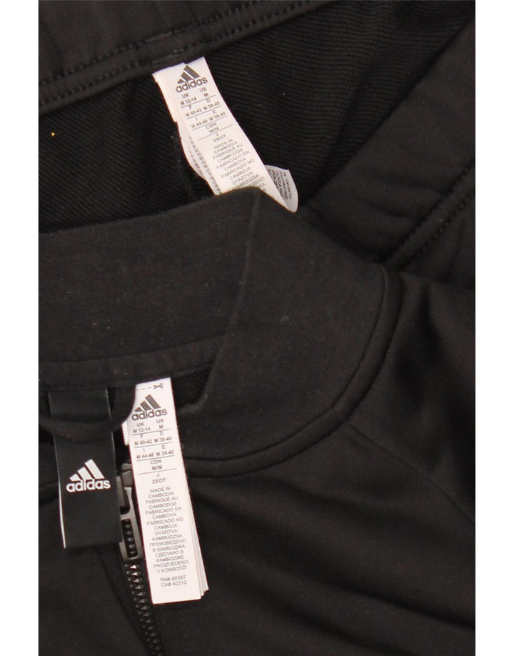 Женский спортивный костюм Adidas Full UK 12/14, средний черный полиэстер