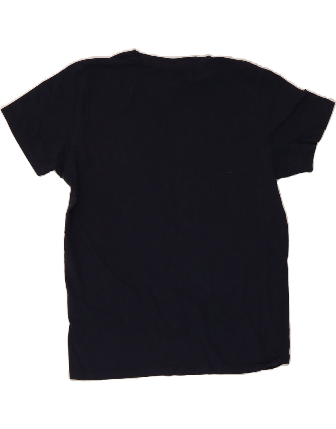 JACK & JONES Mens Graphic T-Shirt Top Medium Navy Blue Cotton Vintage Jack & Jones and Second-Hand Jack & Jones from Messina Hembry 