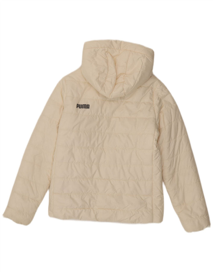 Женская утепленная куртка Puma UK 10, маленький белый полиэстер