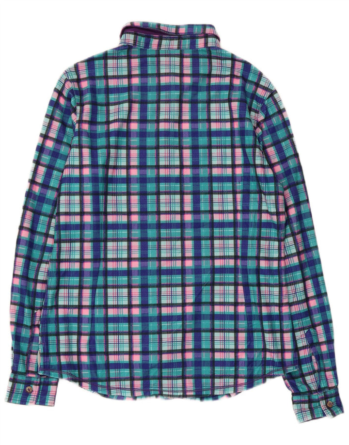 Женская фланелевая рубашка BRUGI UK 14, большая синяя клетка