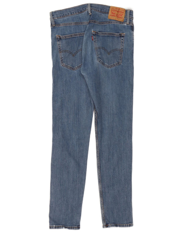 Мужские зауженные джинсы Levi's 512 W32 L32 синие, хлопок