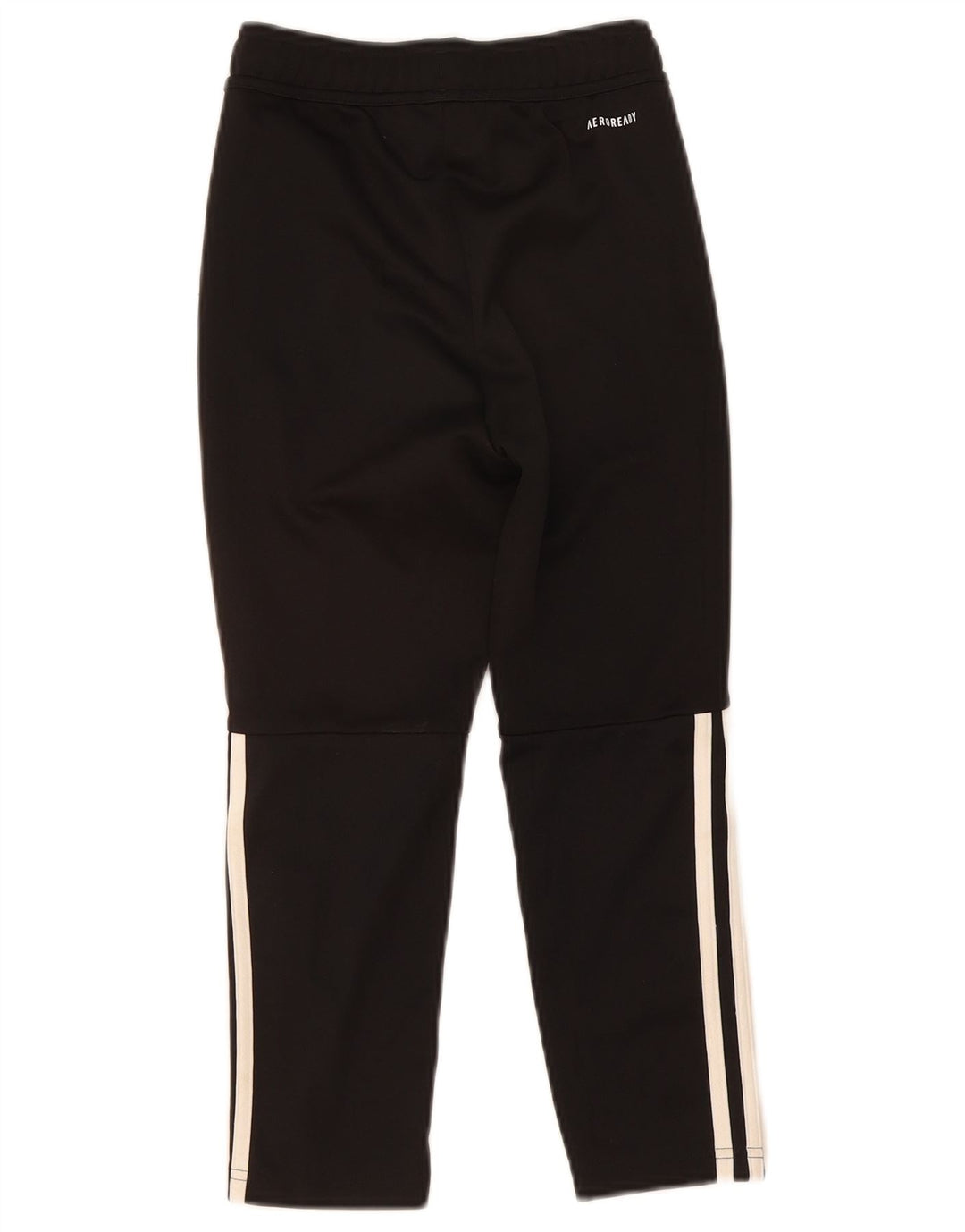 ADIDAS Boys Aeroready Tracksuit Trousers 7-8 Years  Black Polyester
