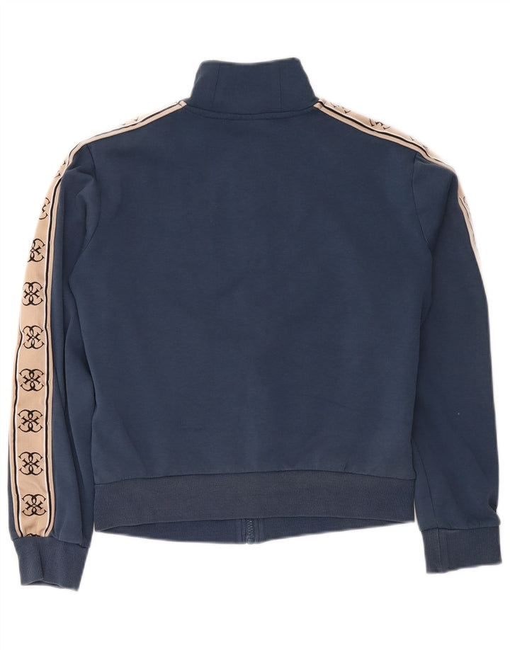 Guess Женский спортивный костюм Top Jacket UK 14 Medium Navy Blue Colorblock