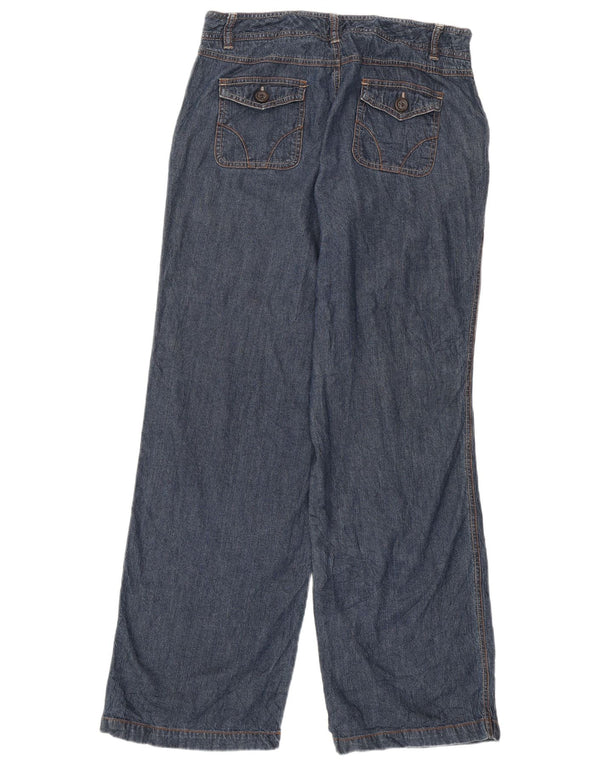 Женские широкие джинсы DOCKERS Favorite Fit, США 8, средние W30 L31, темно-синие