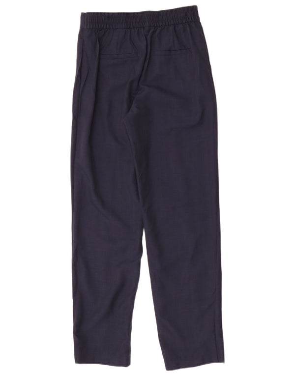 Женские повседневные брюки Marks & Spencer UK 8 Small W26 L29 Темно-синие