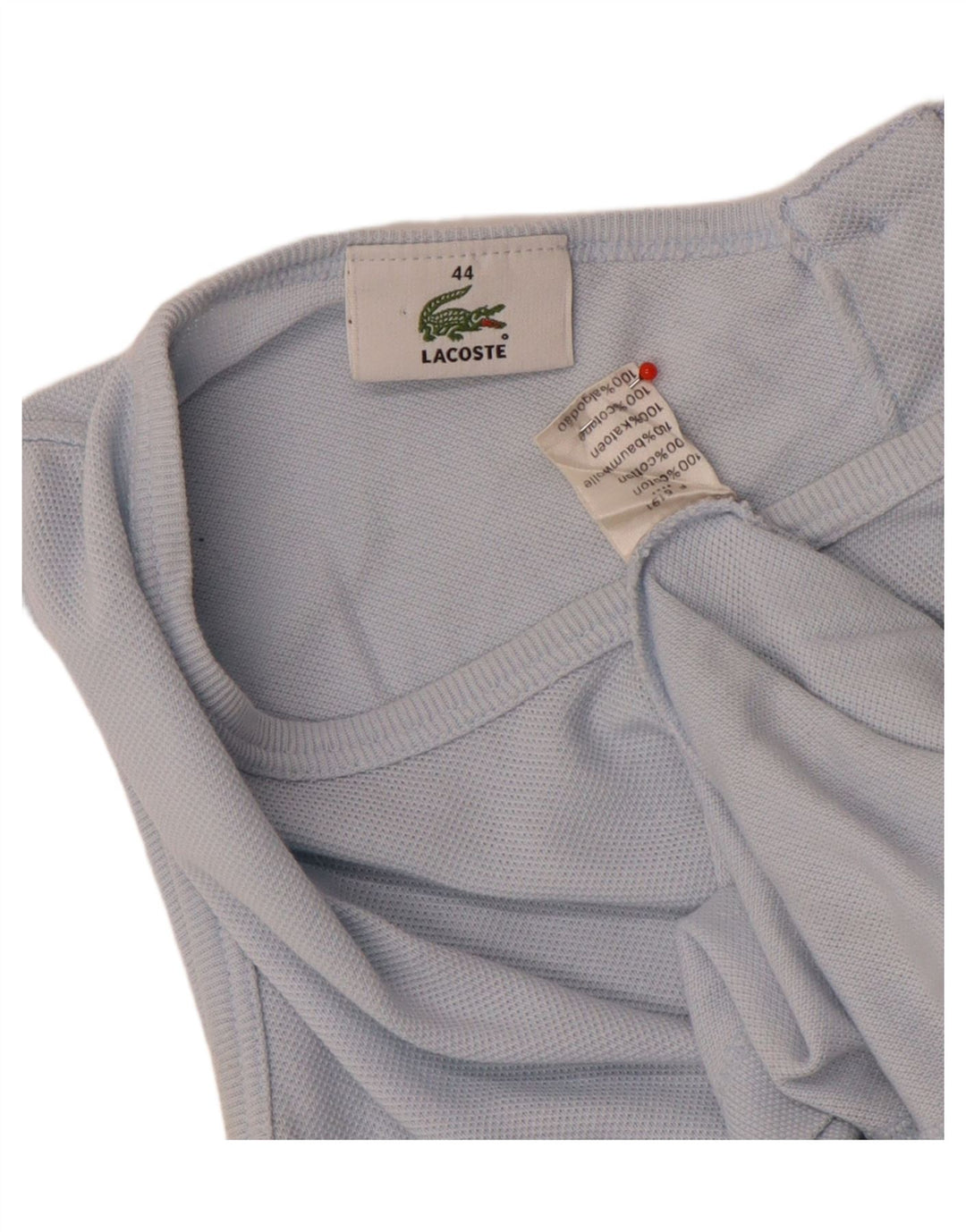 Женский жилет Lacoste, размер 44, большой синий хлопок